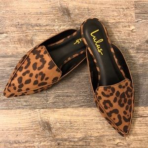 Leopard Mules Lulus